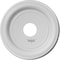 Ekena Millwork Traditional PVC Ceiling Medallion (Canopies up to 9 1/2"), 16"OD x 3 1/2"ID x 1 3/8"P, Unfinished CMP16TR - alternate 3